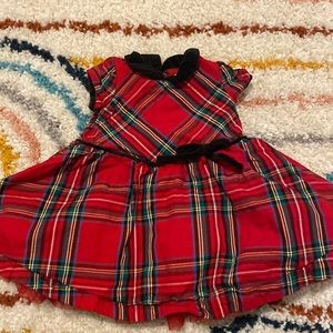 Hope and Henry baby girl, Christmas dress, worn once